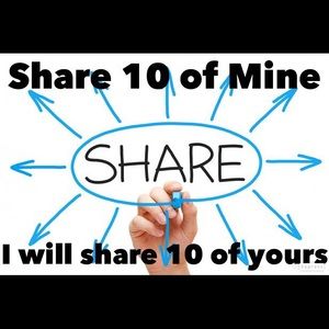 Sharing Game! Share 10, Comment, I will share back
